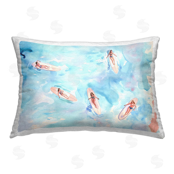 Stupell Industries Arlington Prints | Surfer Girls On Sea