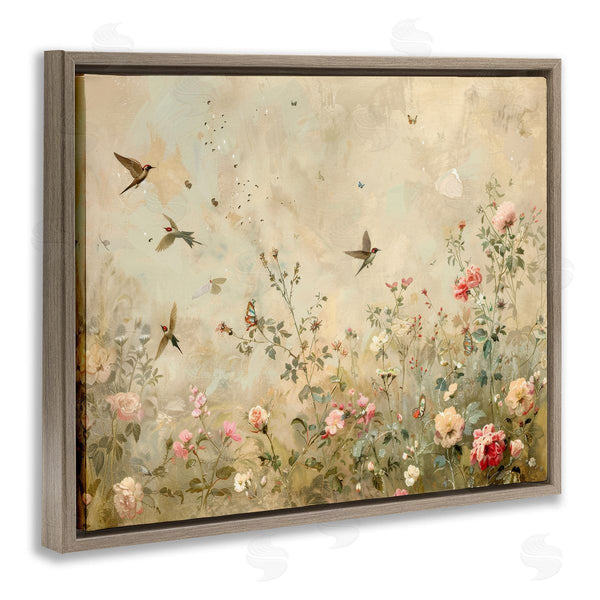 Stupell Industries Arlington Prints | Swallows In Flower Meadow