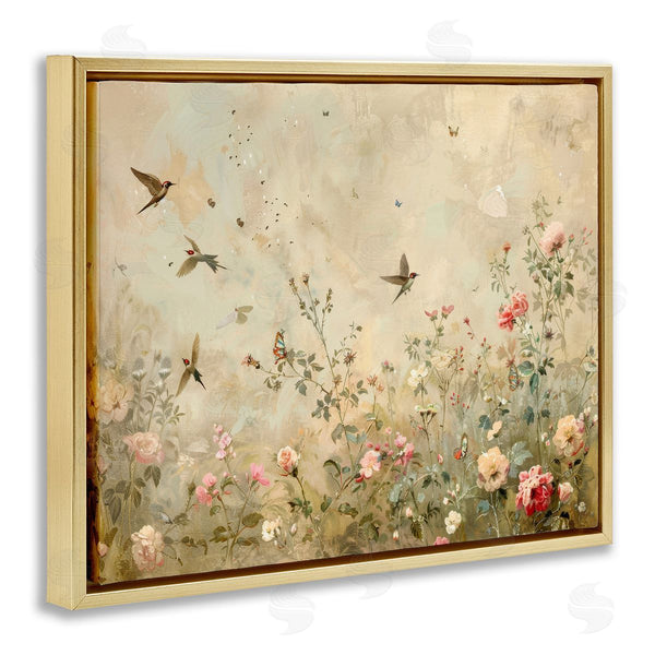 Stupell Industries Arlington Prints | Swallows In Flower Meadow