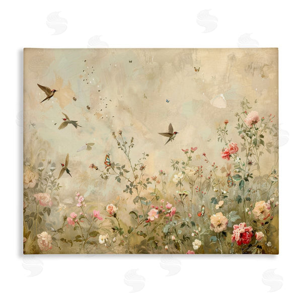 stupell industries Arlington Prints | Swallows in Flower Meadow