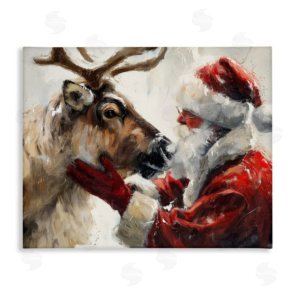 stupell industries Arlington Prints | Traditional Santa & Reindeer