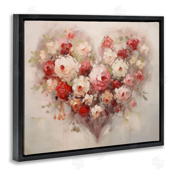 Stupell Industries Arlington Prints | Valentine Roses Heart