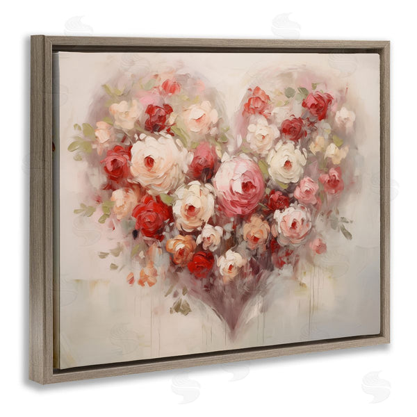 Stupell Industries Arlington Prints | Valentine Roses Heart