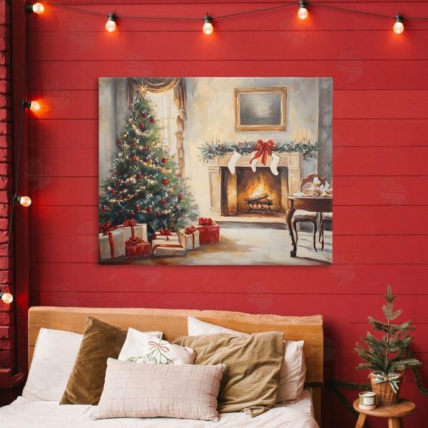 Stupell Industries Arlington Prints | Vintage Christmas Tree Hearth Wall Art