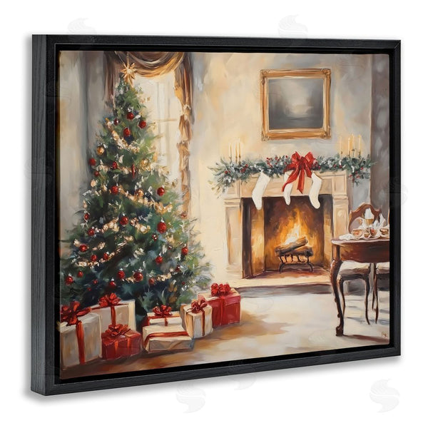 Stupell Industries Arlington Prints | Vintage Christmas Tree Hearth Wall Art