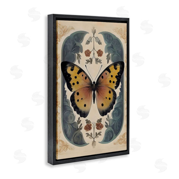 Stupell Industries Arlington Prints | Vintage Farmhouse Butterfly Symmetry Wall Art