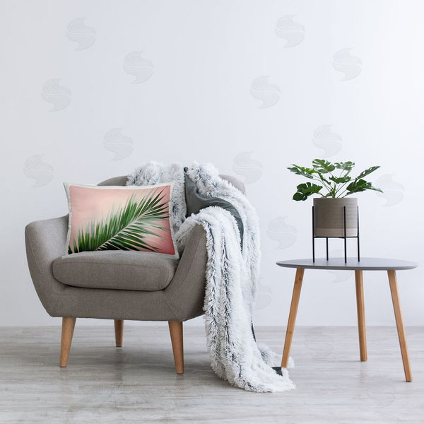 Stupell Industries Arlington Prints | Whispy Palm Leaf On Pink