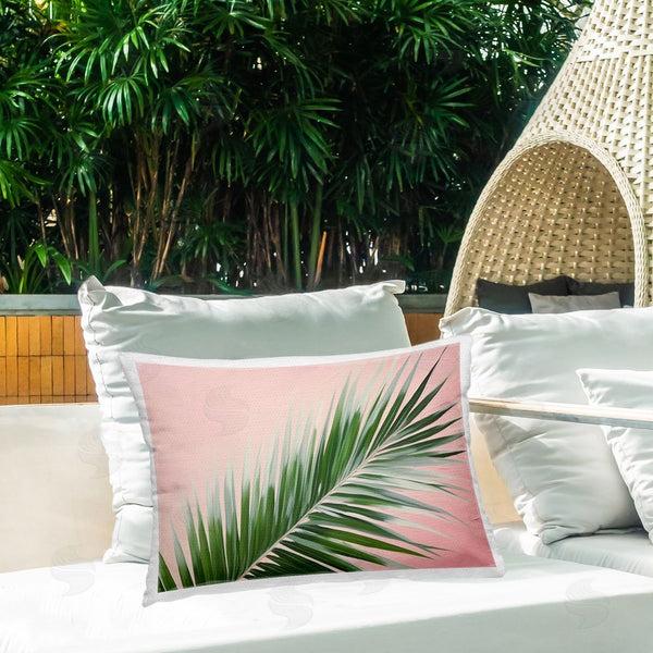 Stupell Industries Arlington Prints | Whispy Palm Leaf On Pink