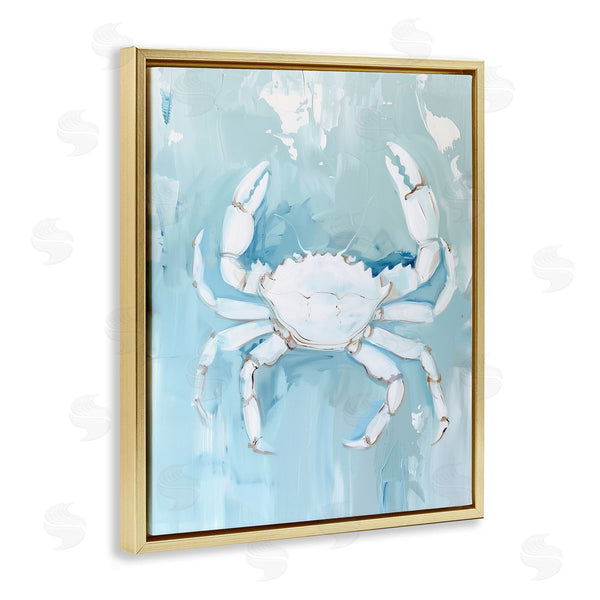 Stupell Industries Arlington Prints | White Coastal Crab