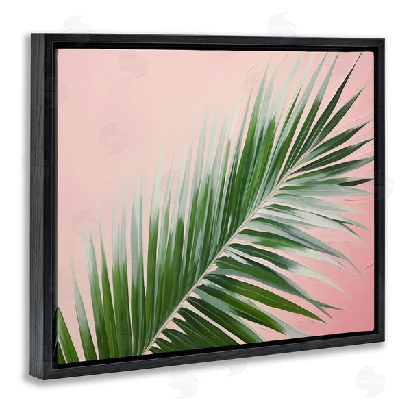 Stupell Industries Arlington Prints | Wispy Palm Leaf On Pink