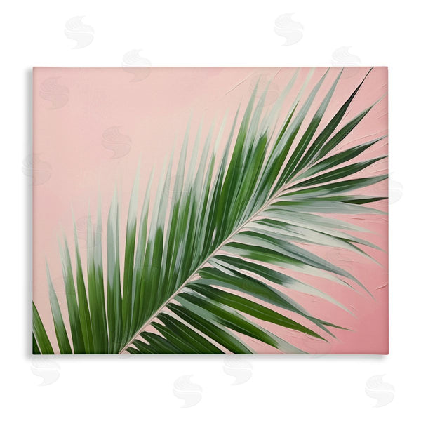 stupell industries Arlington Prints | Wispy Palm Leaf on Pink