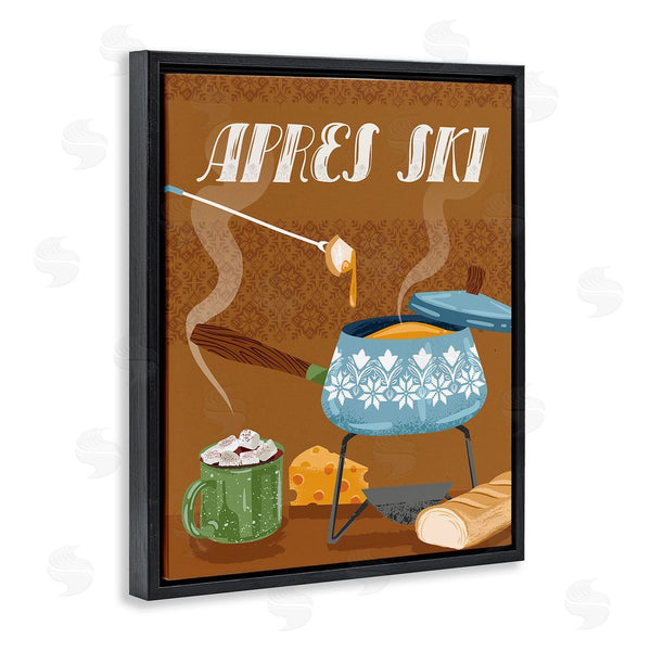 Stupell Industries Arrolynn Weiderhold | Apr�s Ski Warm Meal Wall Art