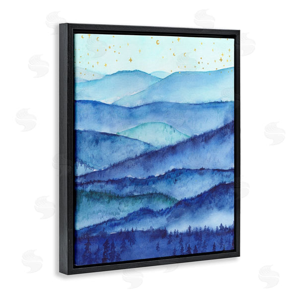 Stupell Industries Arrolynn Weiderhold | Blue Mountains & Trees Scenery