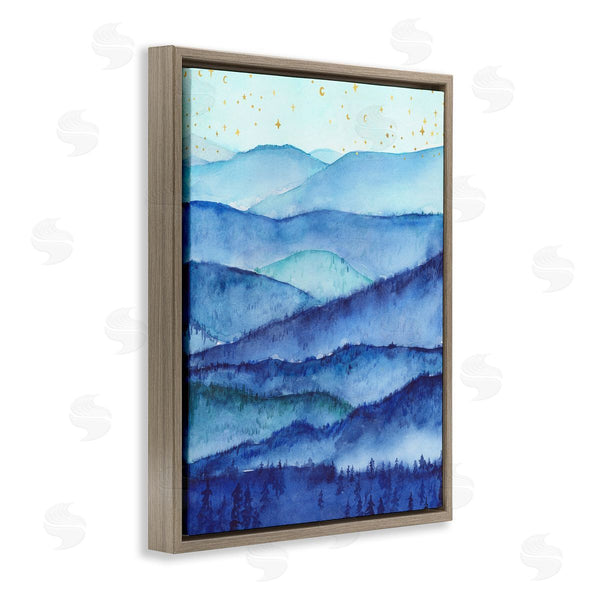 Stupell Industries Arrolynn Weiderhold | Blue Mountains & Trees Scenery