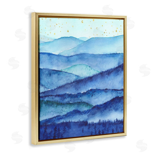 Stupell Industries Arrolynn Weiderhold | Blue Mountains & Trees Scenery