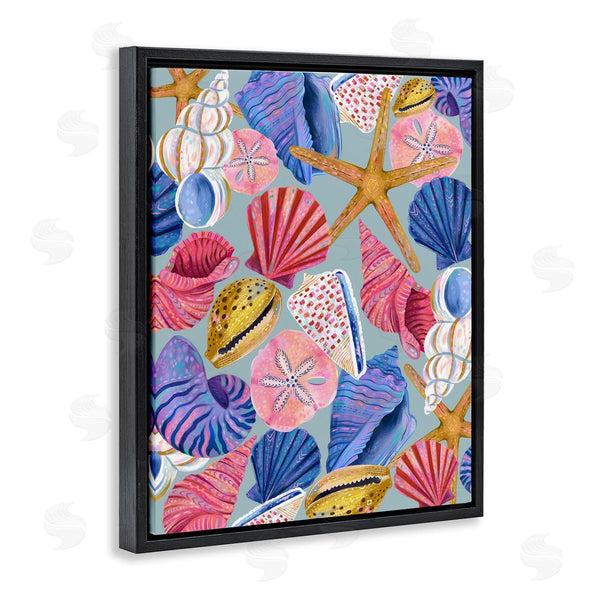 Stupell Industries Arrolynn Weiderhold | Bright Seashells Assortment