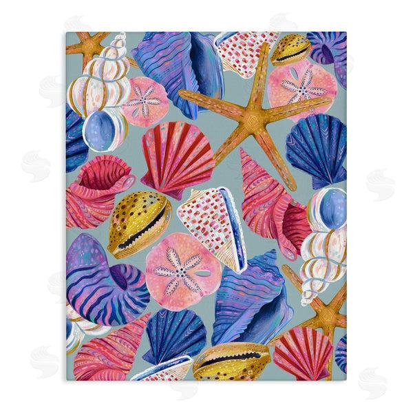 stupell industries Arrolynn Weiderhold | Bright Seashells Assortment