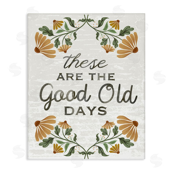 stupell industries Arrolynn Weiderhold | Good Days Floral Pattern Wall Art