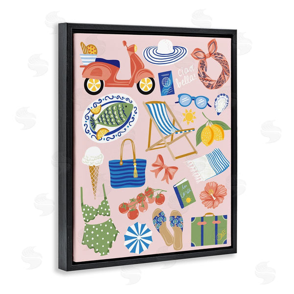 Stupell Industries Arrolynn Weiderhold | Mediterranean Coast Necessities