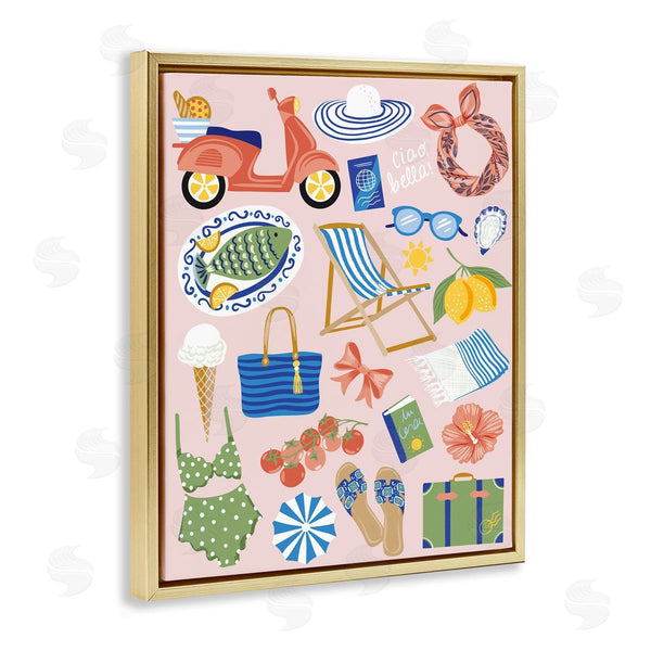 Stupell Industries Arrolynn Weiderhold | Mediterranean Coast Necessities