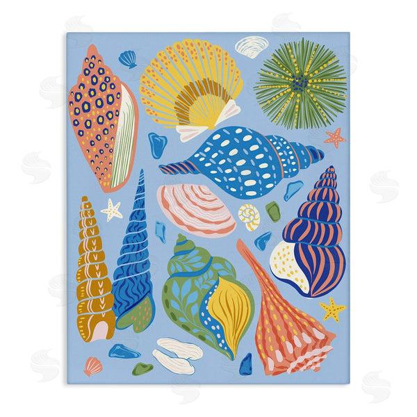 stupell industries Arrolynn Weiderhold | Summer Fun Seashells