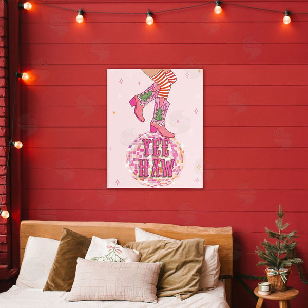 Stupell Industries Arrolynn Weiderhold | Yeehaw Christmas Cowboy
