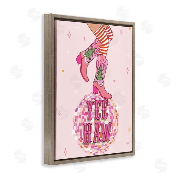 Stupell Industries Arrolynn Weiderhold | Yeehaw Christmas Cowboy