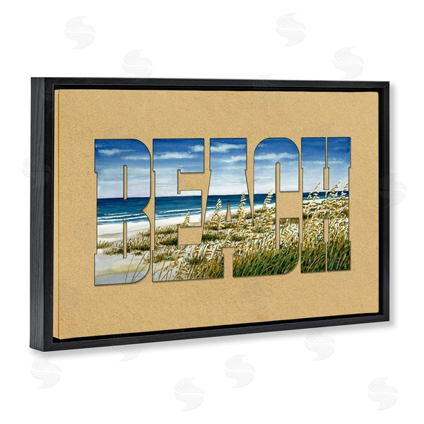 Stupell Industries Art Brands Holdings LLC | Grassy Beach Typography