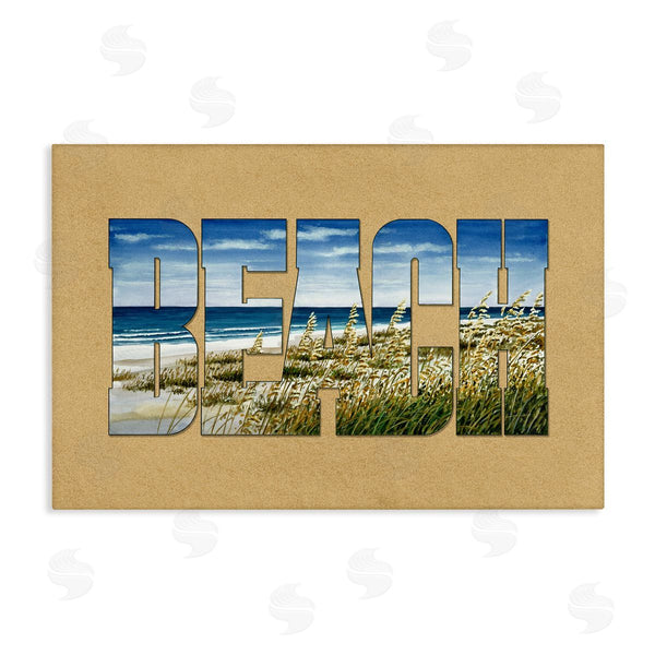 stupell industries Art Brands Holdings LLC | Grassy Beach Typography