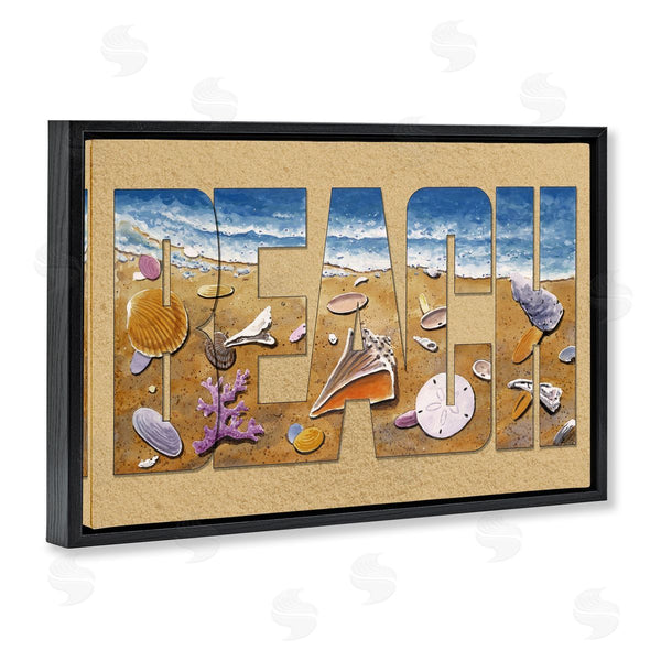 Stupell Industries Art Brands Holdings LLC | Outlined Beach Letters