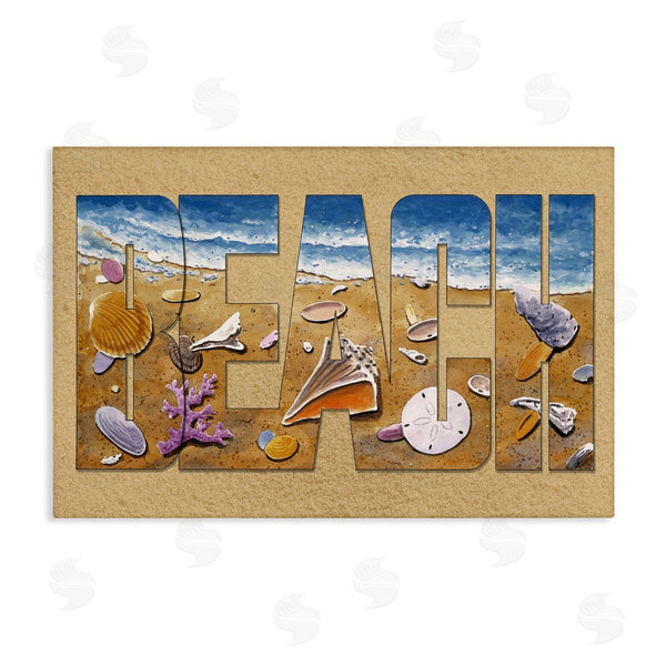 stupell industries Art Brands Holdings LLC | Outlined Beach Letters