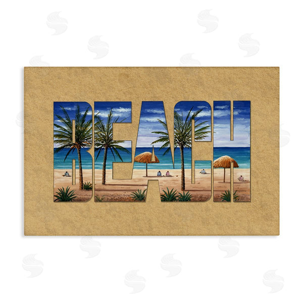 stupell industries Art Brands Holdings LLC | Tropical Beach Outline