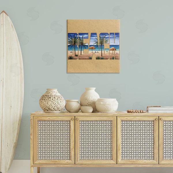 Stupell Industries Art Brands Holdings LLC. | Tropical Beach Typography Wall Art