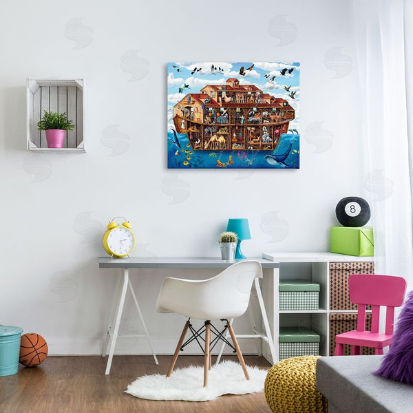 Stupell Industries Art Poulin | Noah's Ark Animals Wall Art