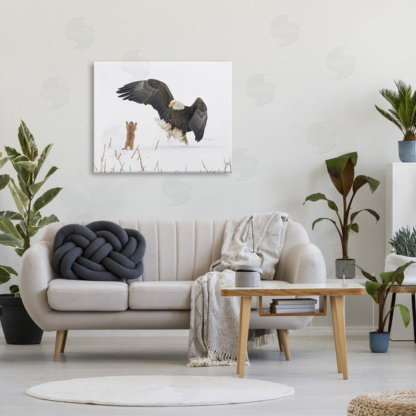 Stupell Industries Arthur Trevino | Prairie Dog & Eagle Wall Art