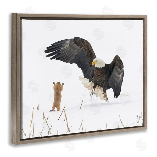 Stupell Industries Arthur Trevino | Prairie Dog & Eagle Wall Art
