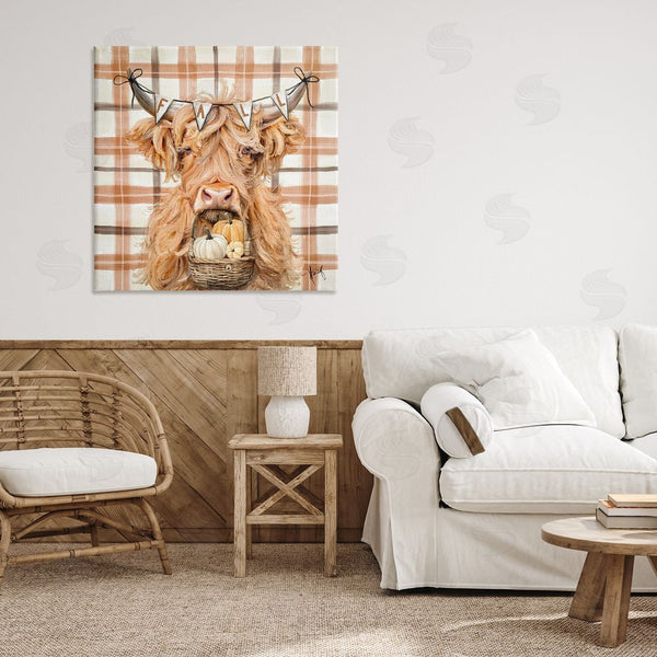 Stupell Industries Ashley Bradley | Autumn Harvest Cattle