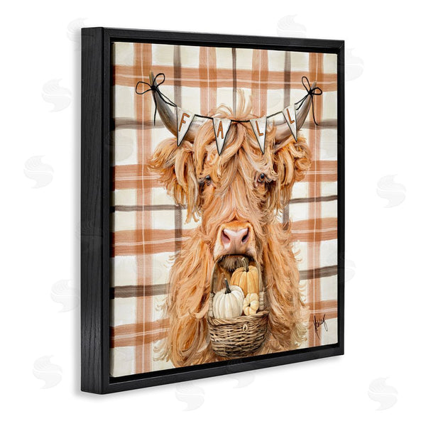 Stupell Industries Ashley Bradley | Autumn Harvest Cattle