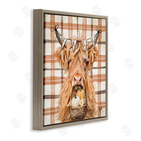 Stupell Industries Ashley Bradley | Autumn Harvest Cattle