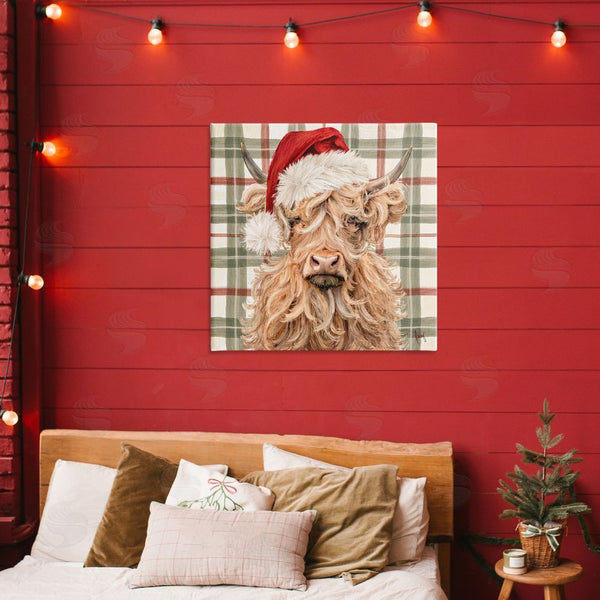 Stupell Industries Ashley Bradley | Holiday Wavy Haired Cattle