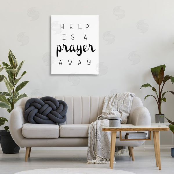 Stupell Industries Ashley Calhoun | A Prayer Away Sentiment Wall Art