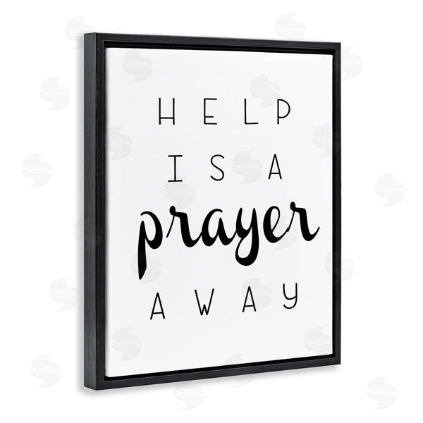 Stupell Industries Ashley Calhoun | A Prayer Away Sentiment Wall Art