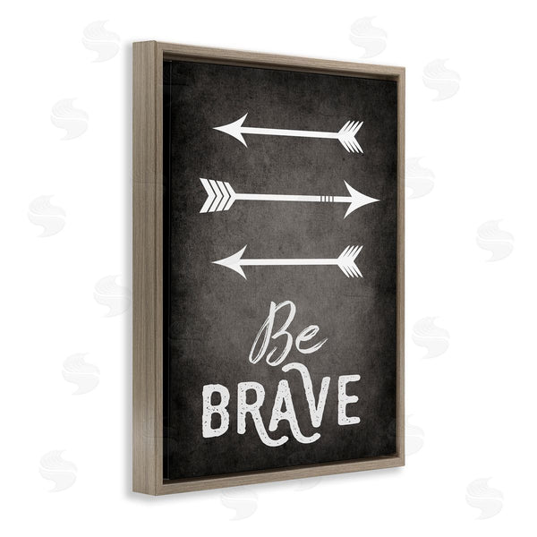 Stupell Industries Ashley Calhoun | Be Brave Arrows Wall Art