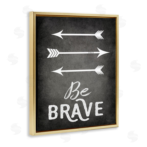 Stupell Industries Ashley Calhoun | Be Brave Arrows Wall Art