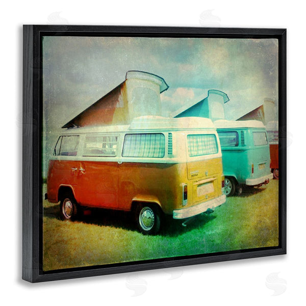 Stupell Industries Ashley Calhoun | Beach Vans Retro Photography