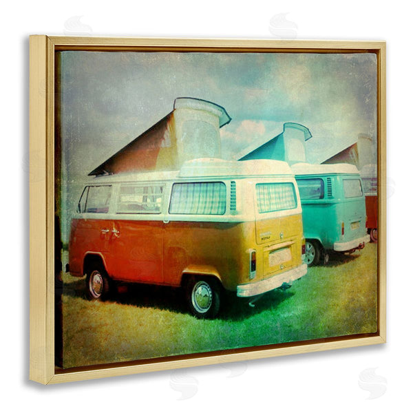 Stupell Industries Ashley Calhoun | Beach Vans Retro Photography