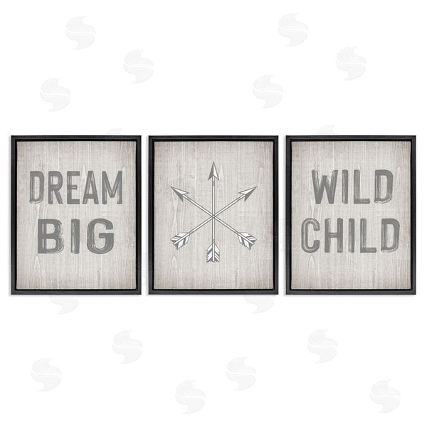 Stupell Industries Ashley Calhoun | Dream Big Boho Arrows
