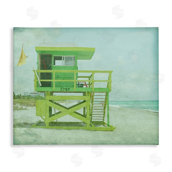 stupell industries Ashley Calhoun | Retro Lifeguard Stand Photography