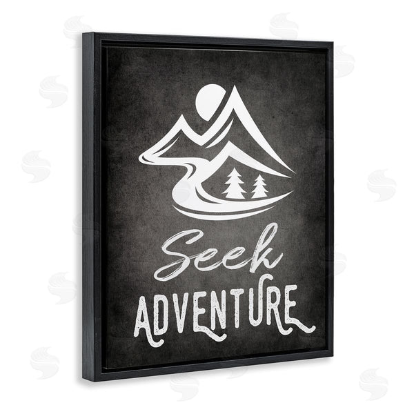 Stupell Industries Ashley Calhoun | Seek Adventure Phrase