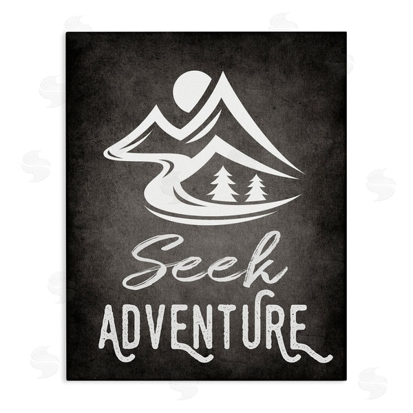 stupell industries Ashley Calhoun | Seek Adventure Phrase